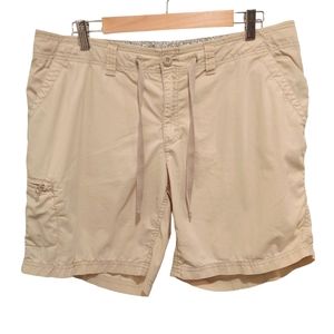 Eddie Bauer Khaki Cargo Shorts Size 12